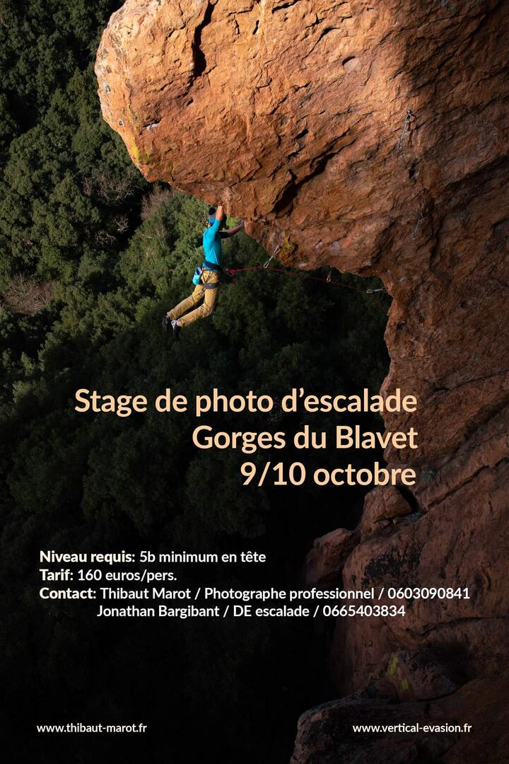 stage photo escalade