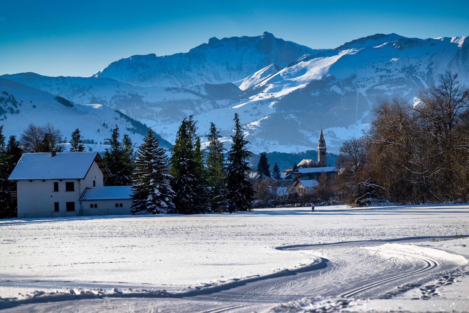 Ancelle en hiver