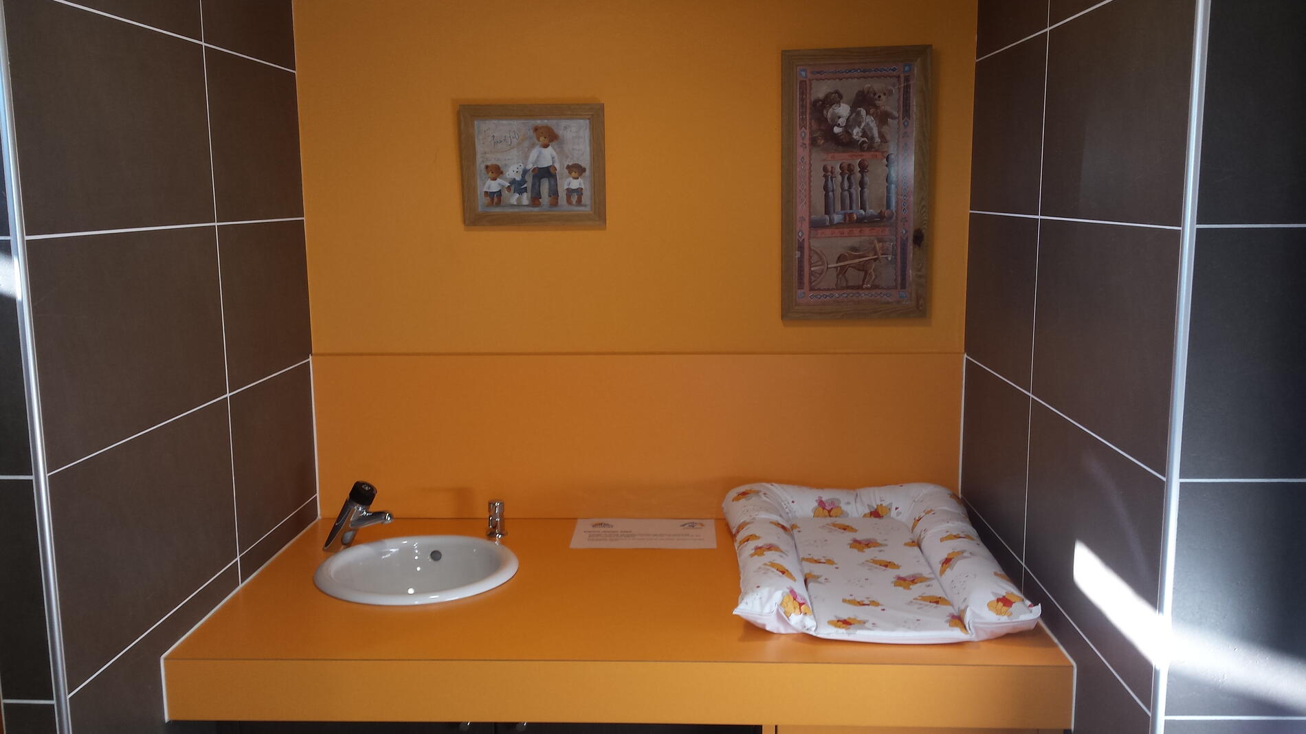 Espace change bébé