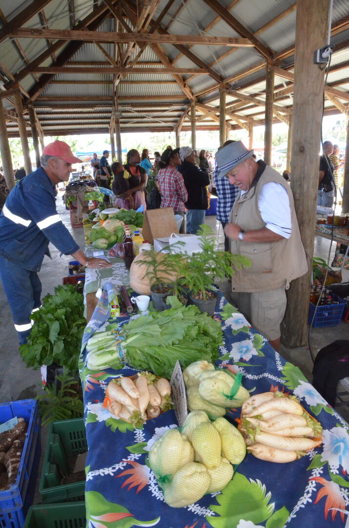 Marché des palmiers de mwarhûu