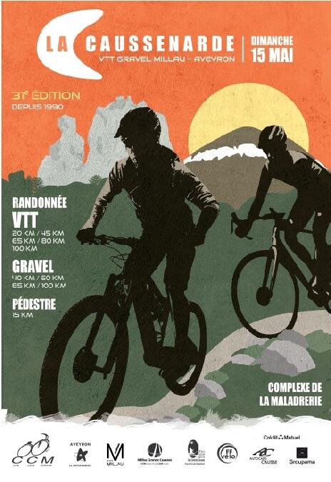 Randonnées, VTT, Gravel " La Caussenarde " 2022