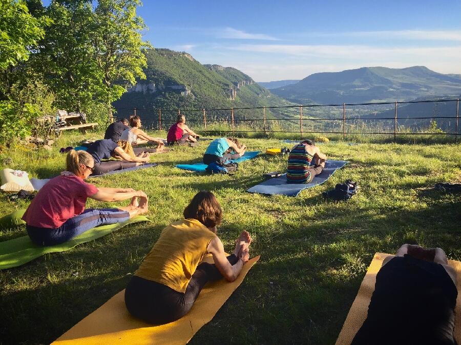 Yoga Sunset