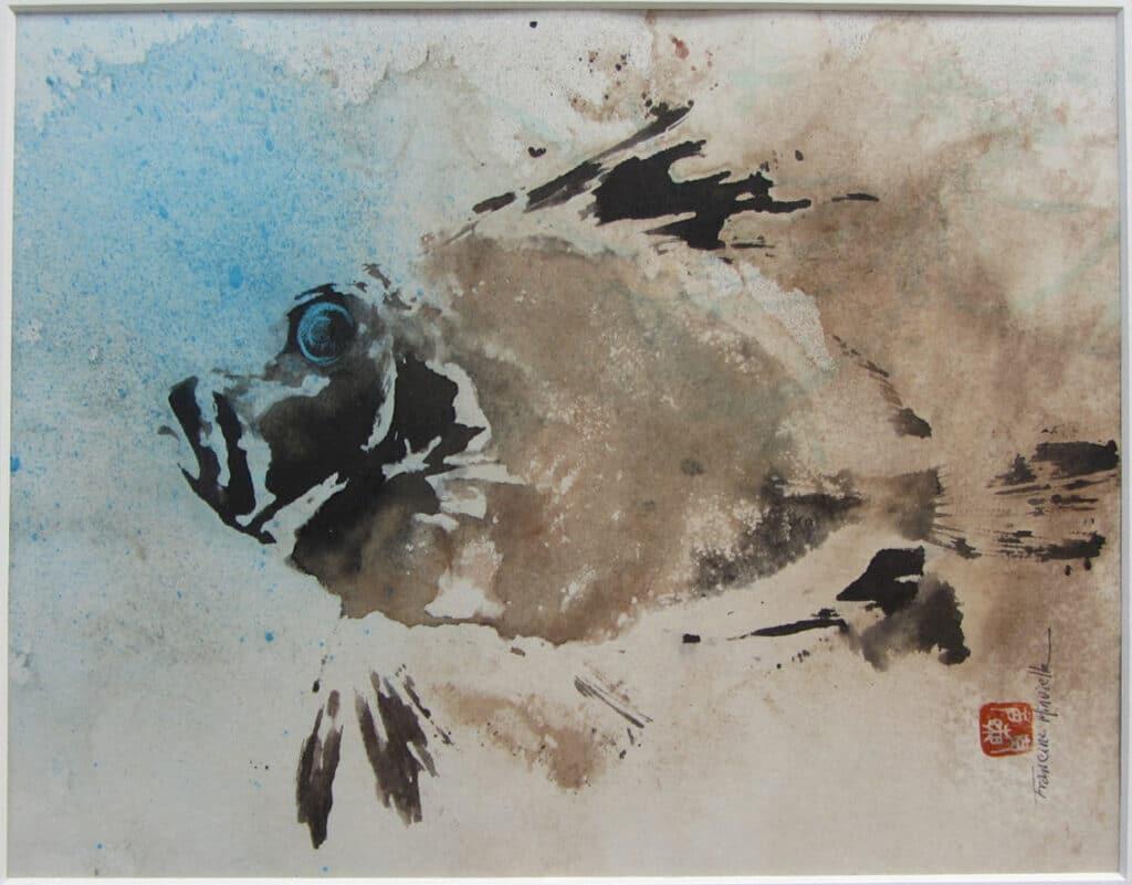 Exposition ' VAGABONDAGES D'ENCRE ET EAU '
