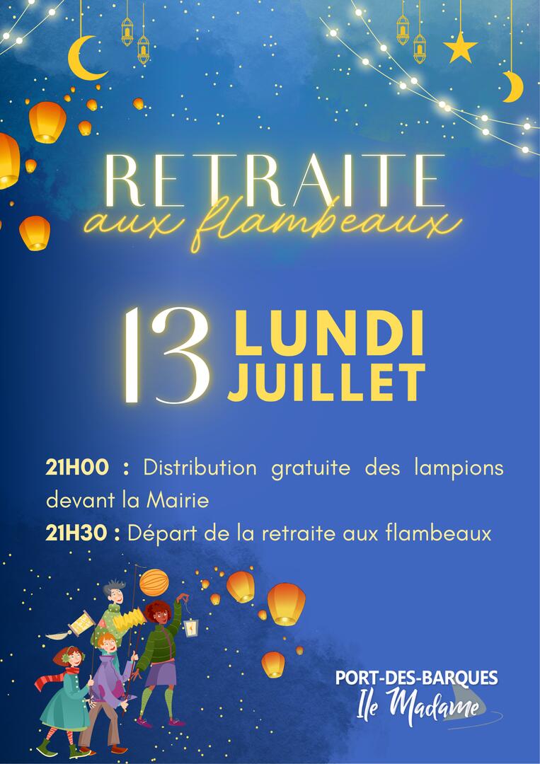 Retraite aux flambeaux - Mairie - 2