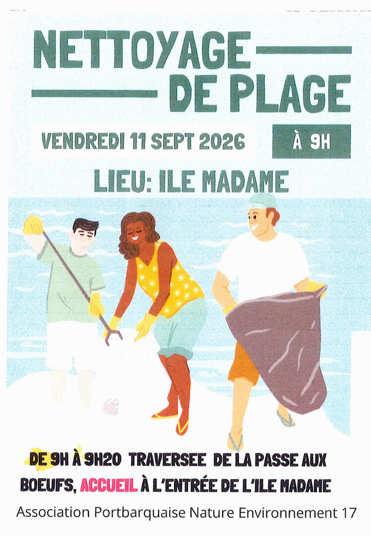 Nettoyage de plage - APNE17 - 2