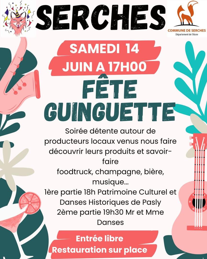 Soirée Guinguette Serches