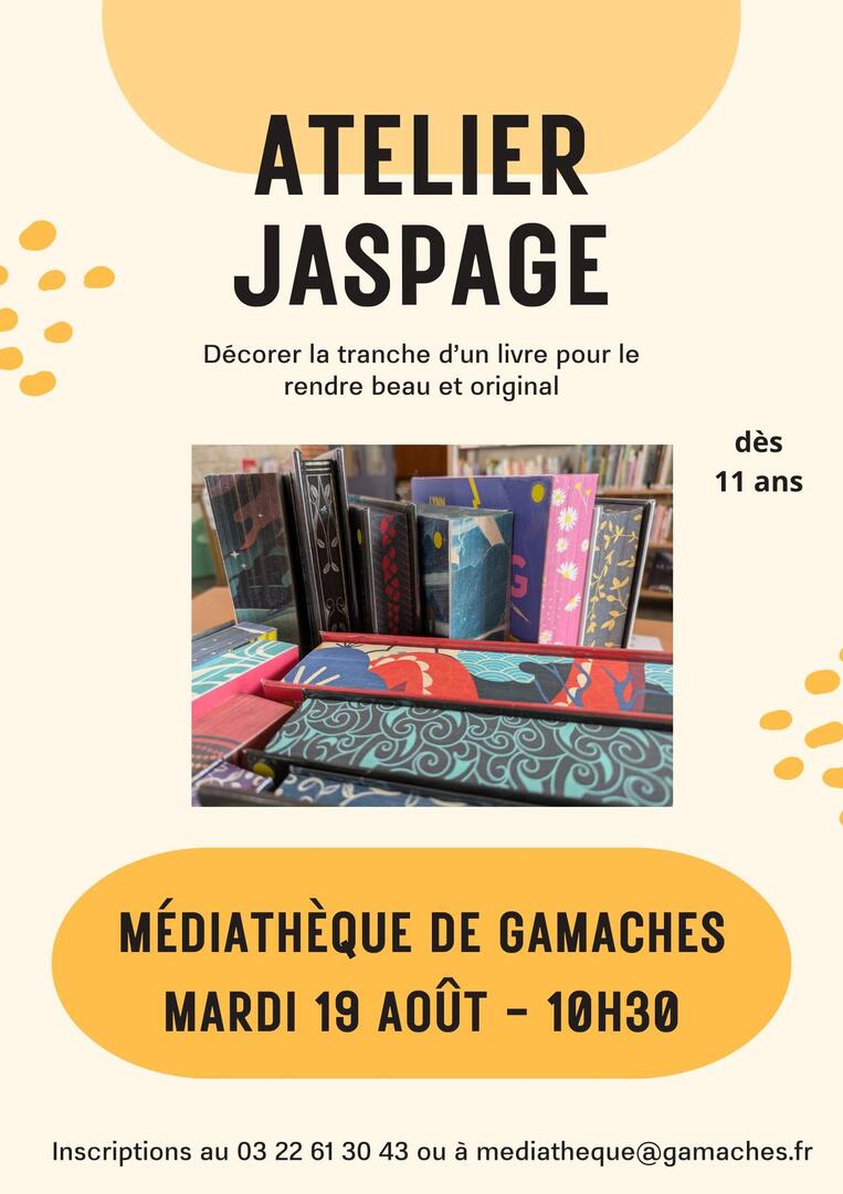 Atelier jaspage 2025