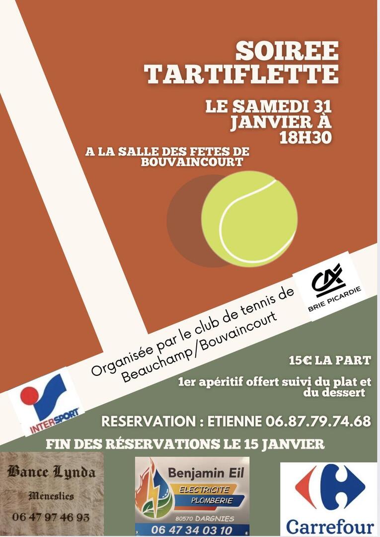 013126 - BOUVAINCOURT - Soirée tartiflette