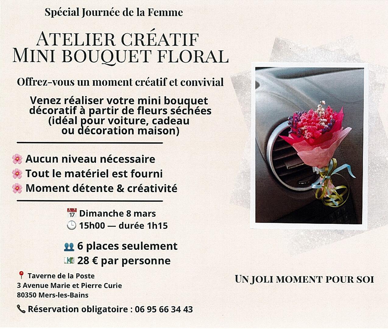 030826 - MERS - atelier créatif mini bouquet floral