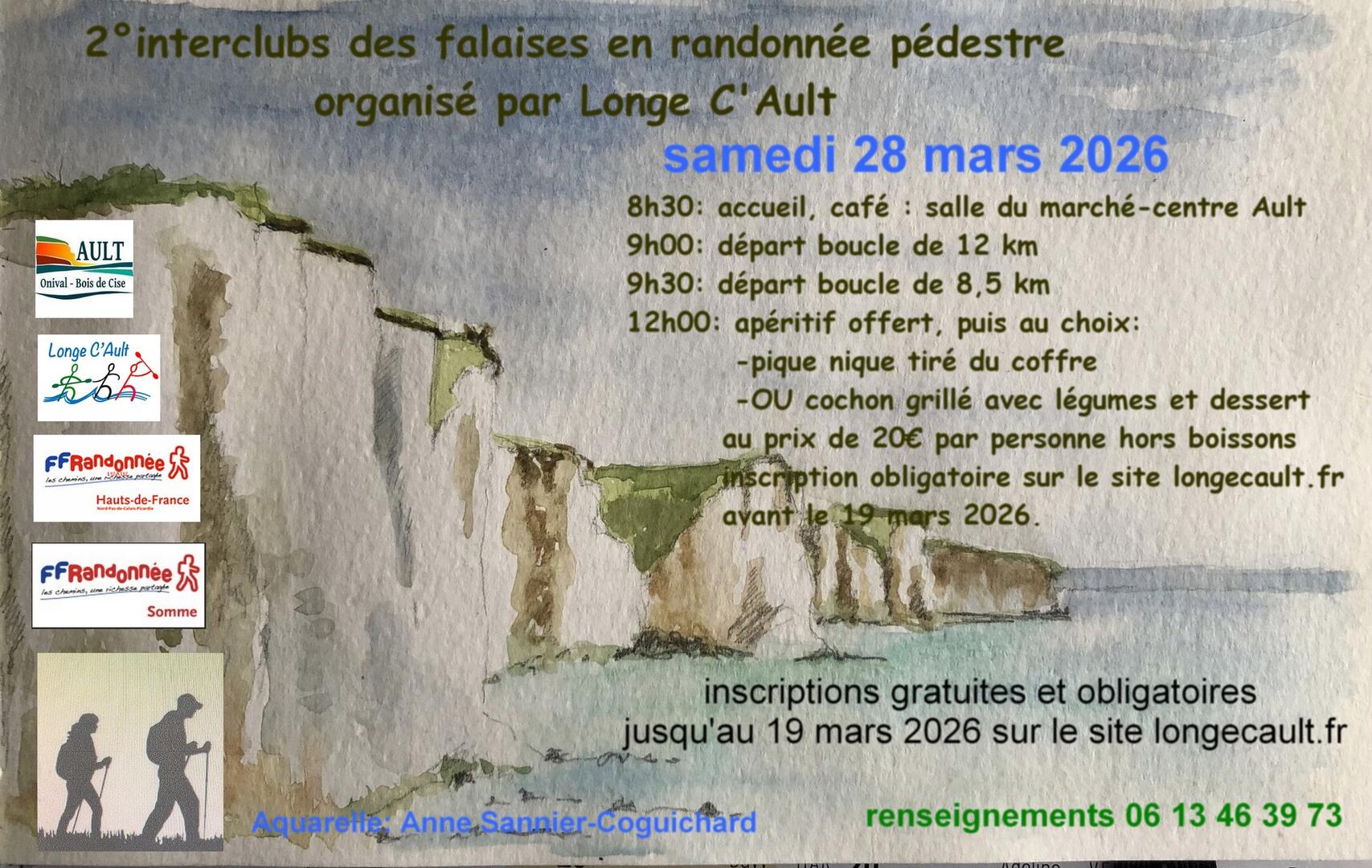 032826 - AULT - Interclubs des falaises en randonnées