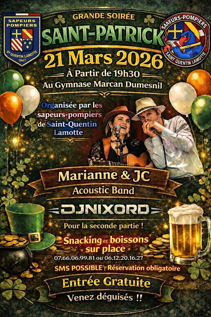 032126 - ST QUENTIN - Soirée St Patrick