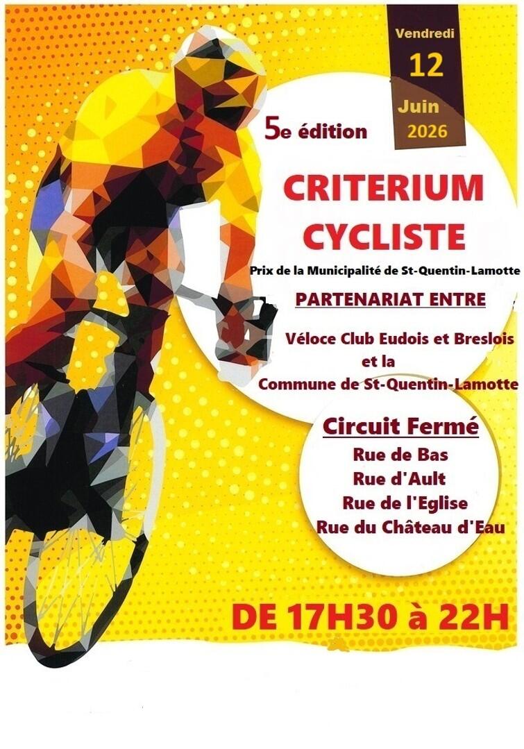 061226 - SQL - Criterium cycliste