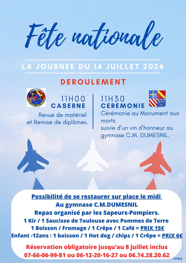 14 JUILLET 2025 - 1