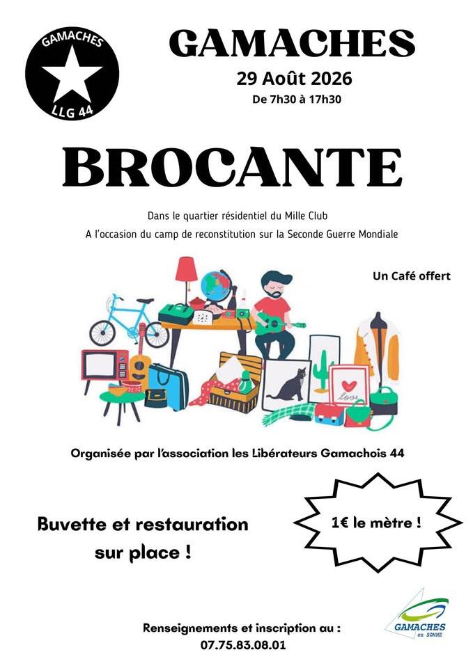 082926 - GAMACHES - Brocante