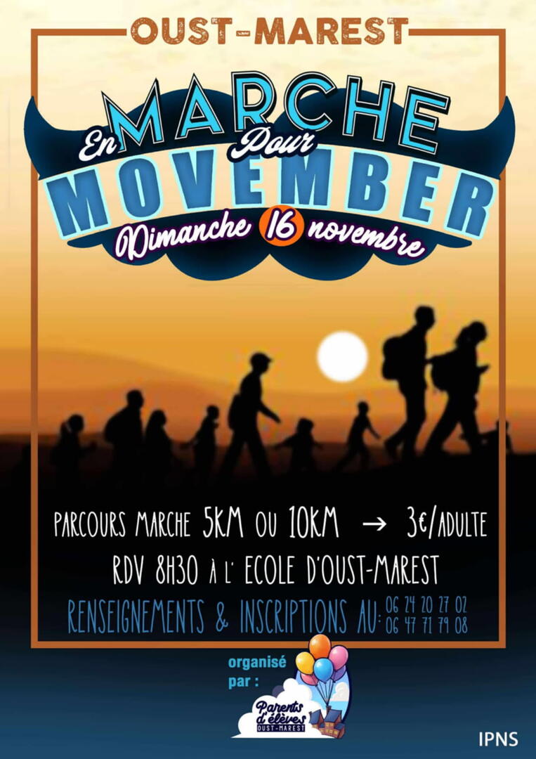 111625 - OUST MAREST - MARCHE POUR NOVEMBRE