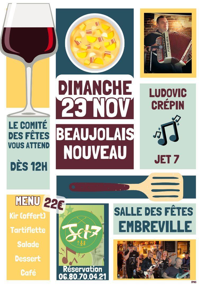 112325 - EMBREVILLE - Soirée Beaujolais
