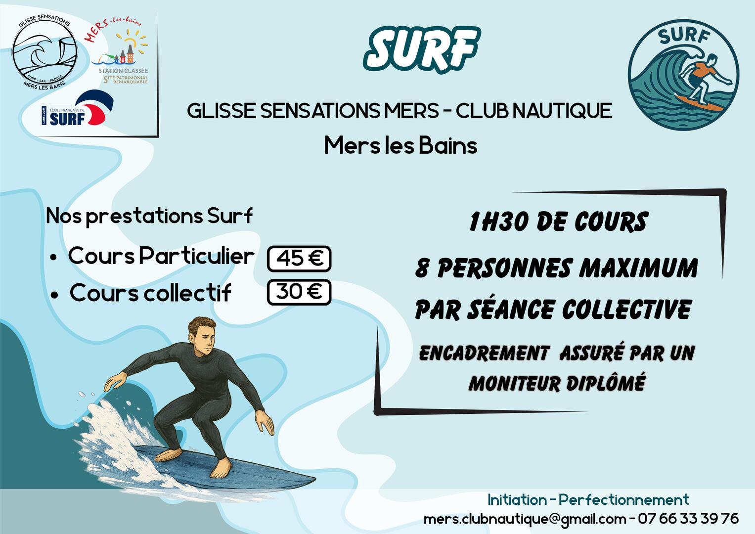 Affiche surf
