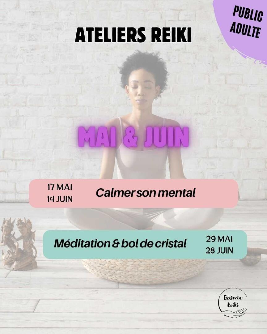 Atelier Reiki Mai-juin