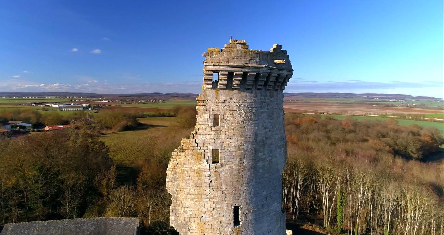 Chateau vu par drone3