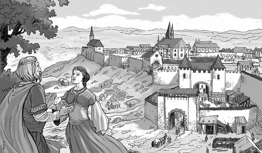 Illustration Visages du Pouvoir < Laon < Aisne < Hauts-de-France