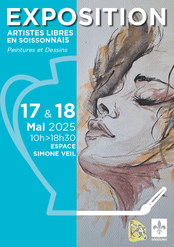 Flyer A5 artistes libres en soissonnais 2025