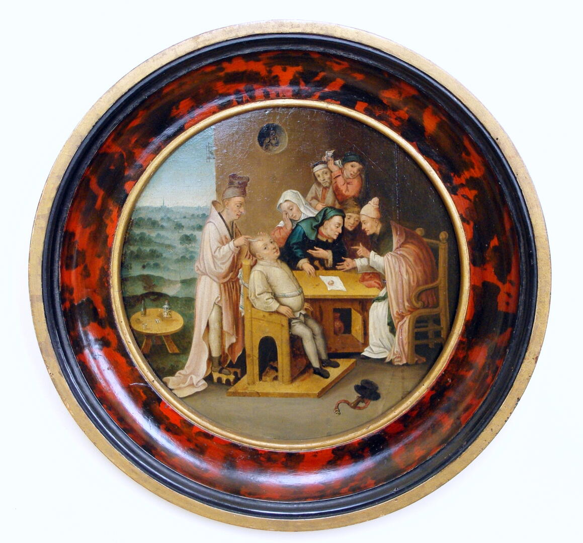 Henri de BLES (attribué - L'extraction de la pierre de folie - Musée Benoît-De-Puydt ©Musée BdP-JustineThorez