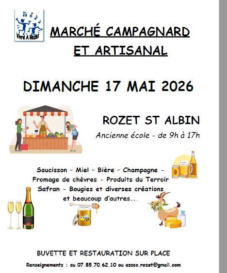 Marché campagnard rozet