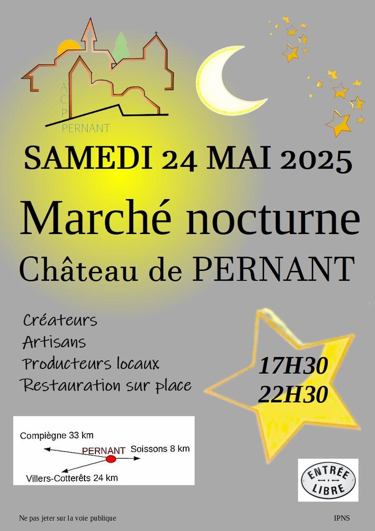 Marché nocturne pernant