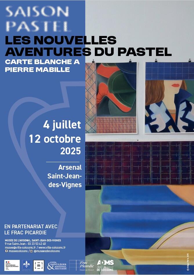 Nouvelles aventures du pastel - Affiche A3-A4