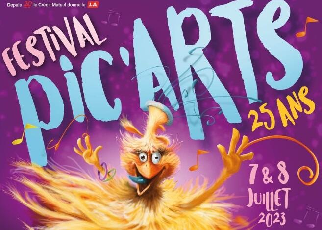 Pic Arts 7 et 8 juillet 2023