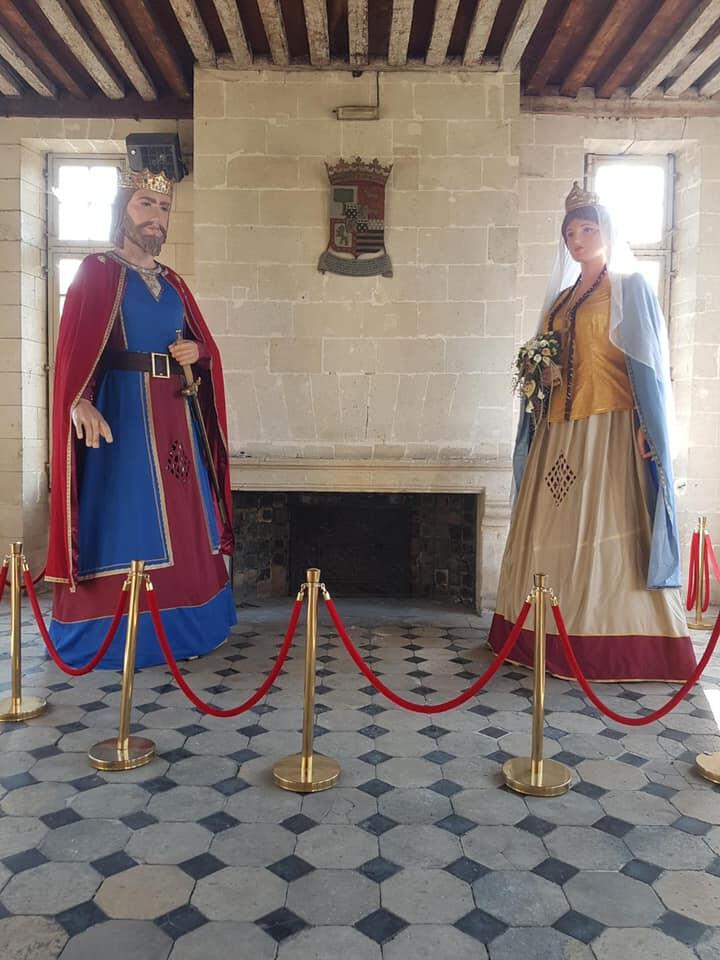 Rencontre avec les géants ©Guilde Clovis et Clotilde