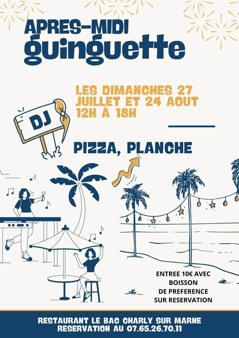 apres midi guinguette