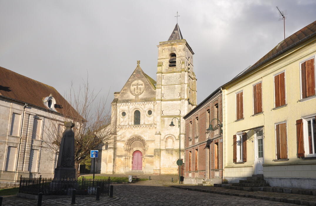Eglise abbatiale Berteaucourt les Dames