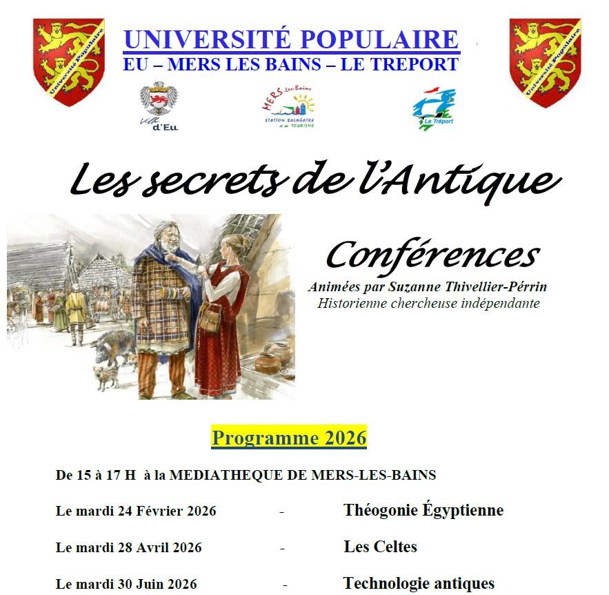 conf up secrets de l'antique