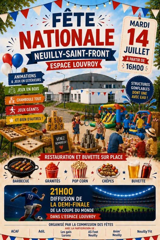 fete nationale neuilly st front