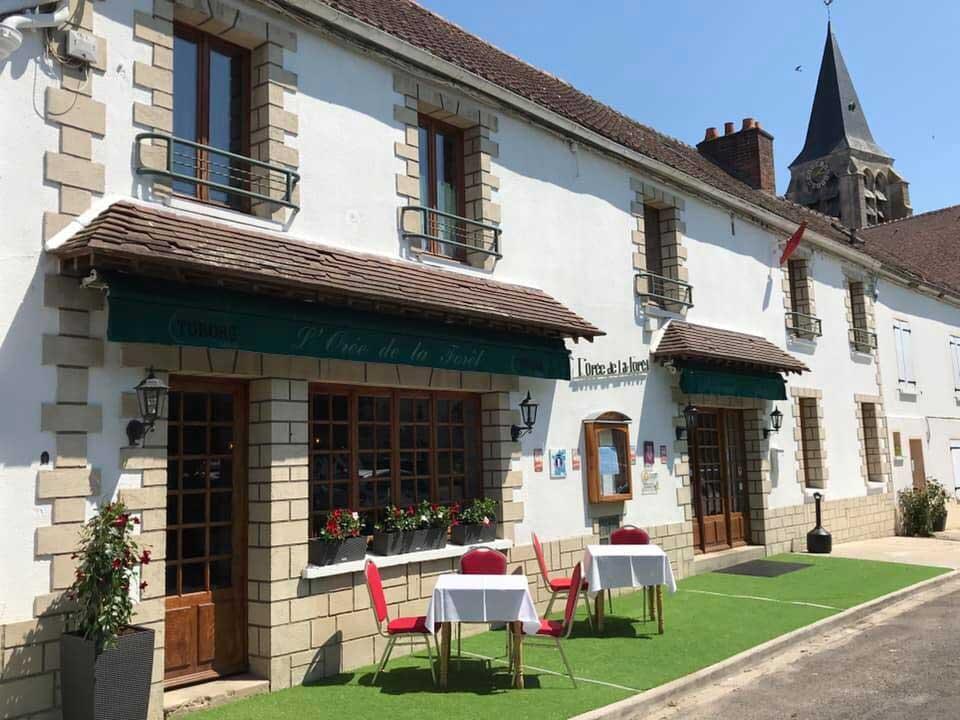 l'orée de la foret