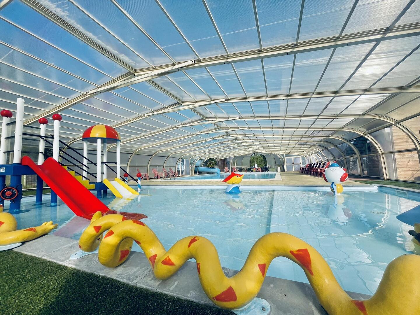 Photo de la piscine couverte intérieure