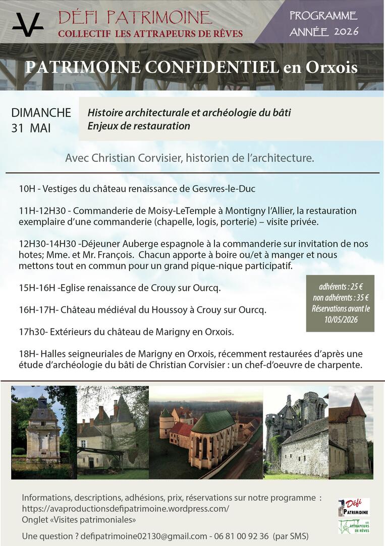 programme sorties DEFI  thierache  2026