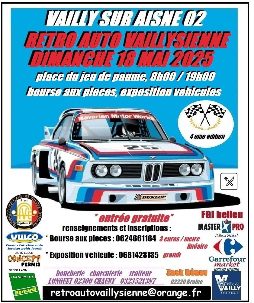 retro auto vaillysienne