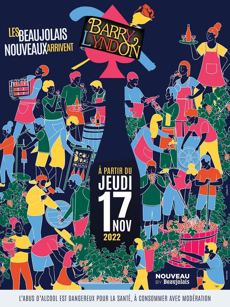 Le beaujolais nouveau au Barry Lindon_1