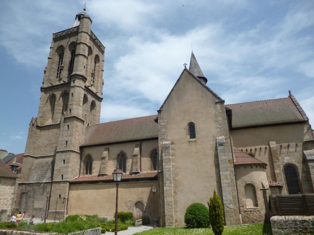 Eglise du Moutier à Felletin, Creuse_1