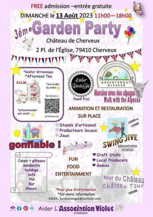 garden party Cherveux