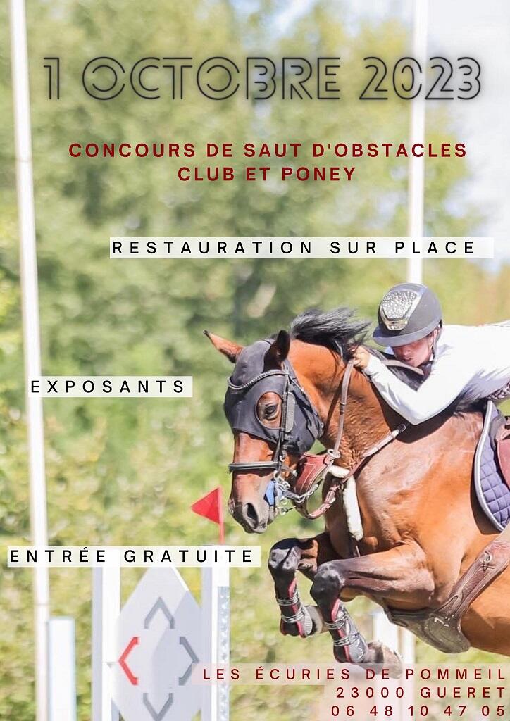 Concours saut d'obstacles
