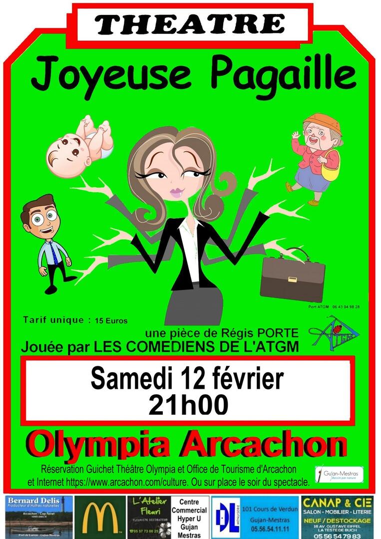 Affiche joyeuse pagaille ARC