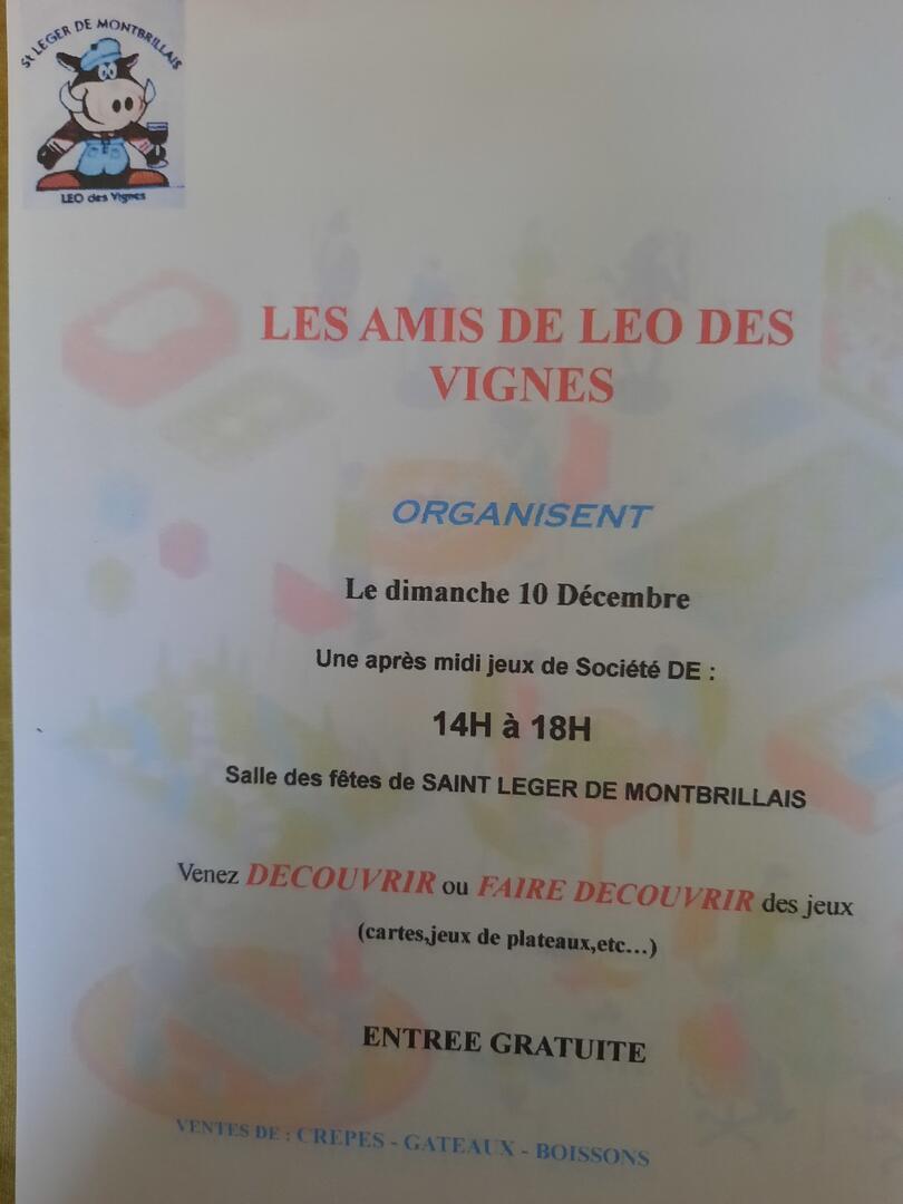 Après-midi jeux Saint-Léger