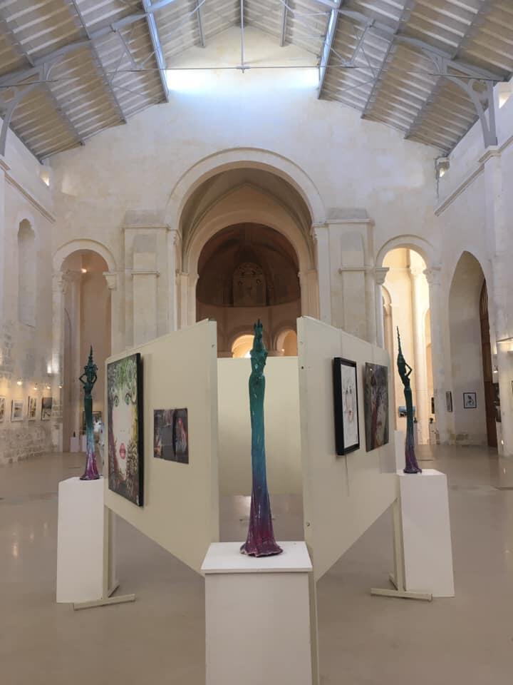 Biennale de peinture et sculpture collégiale Ste Croix