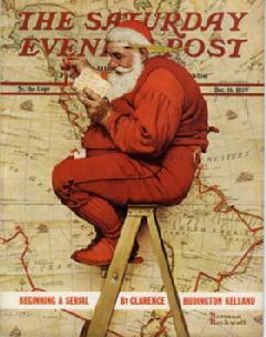 Expo Collégiale Père Noël Couverture de magazine 1939