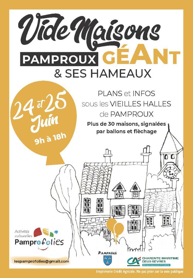 Vide Maisons Géant Pamproux