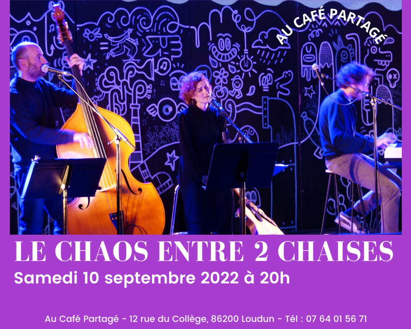 LE CHAOS ENTRE 2 CHAISES