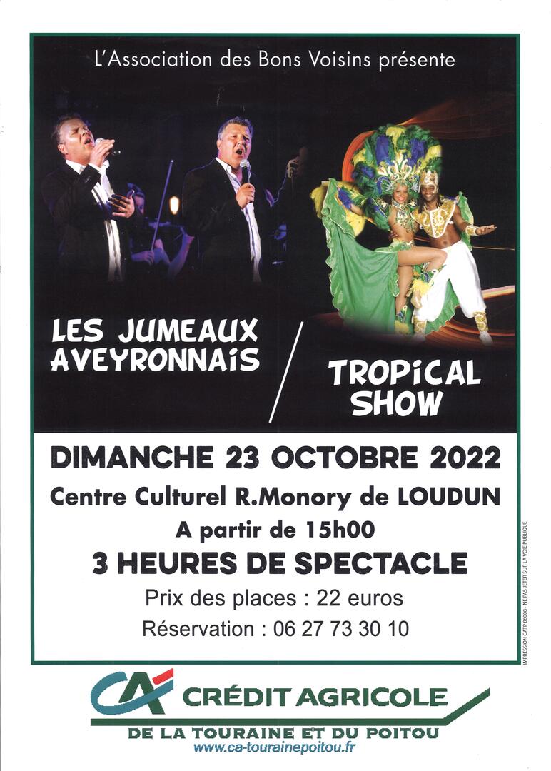 Les Jumeaux Aveyronnais et Tropical Show